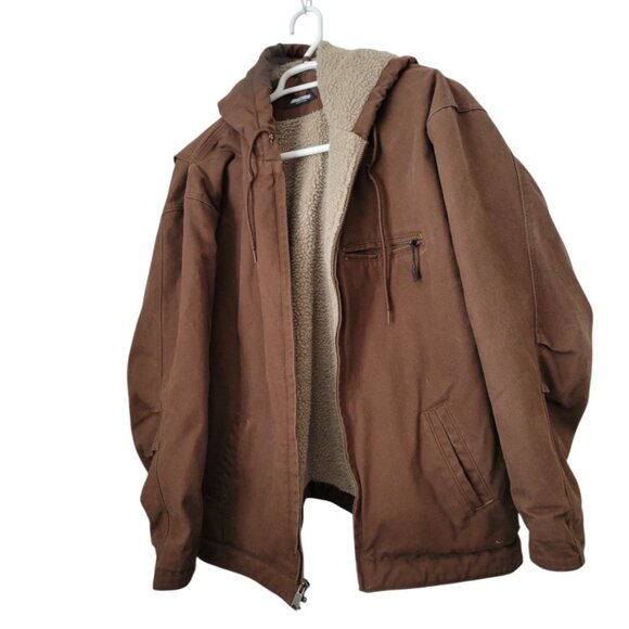 Men's RIDGECUT Toughwear Heavy Coat Sherpa Lined 2XL Barn Work - Picture 1 of 10